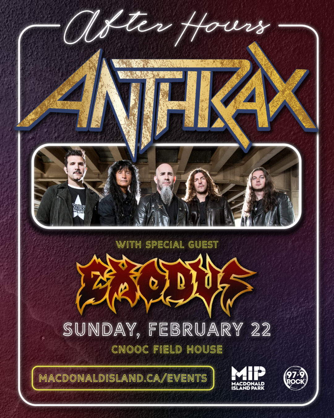 Anthrax & Exodus - February 22, 2026